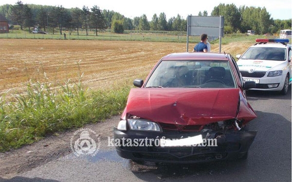 Ráfutásos baleset történt Kaposszekcső közelében